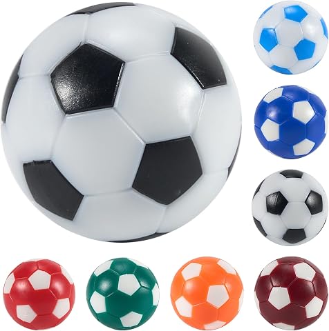 Elalove 8 boules de baby-foot 32 mm