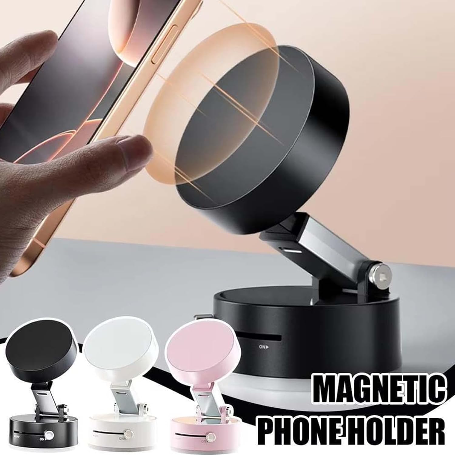 Car Phone Holder for Lexus is ES GS LS LFA CT UX NX RX GX LX RC 360 Degree Rotation [Strong Suction] Mobile Phone Mount Magnetic Phone Car Mount image 4