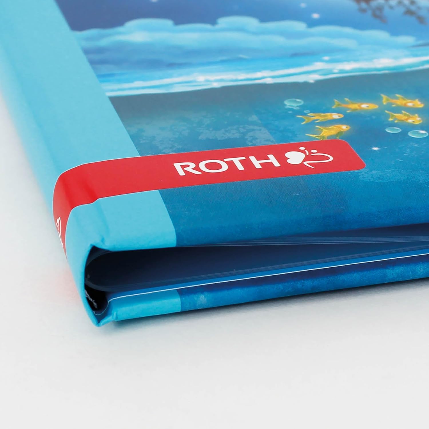 ROTH Magic Mermaid Certificate Folder with 10 A4 Transparent Pockets, Indelible, Document Folder, 89432
