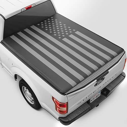 American Flag Truck Tonneau Cover for Ford F-250 F-350 Super