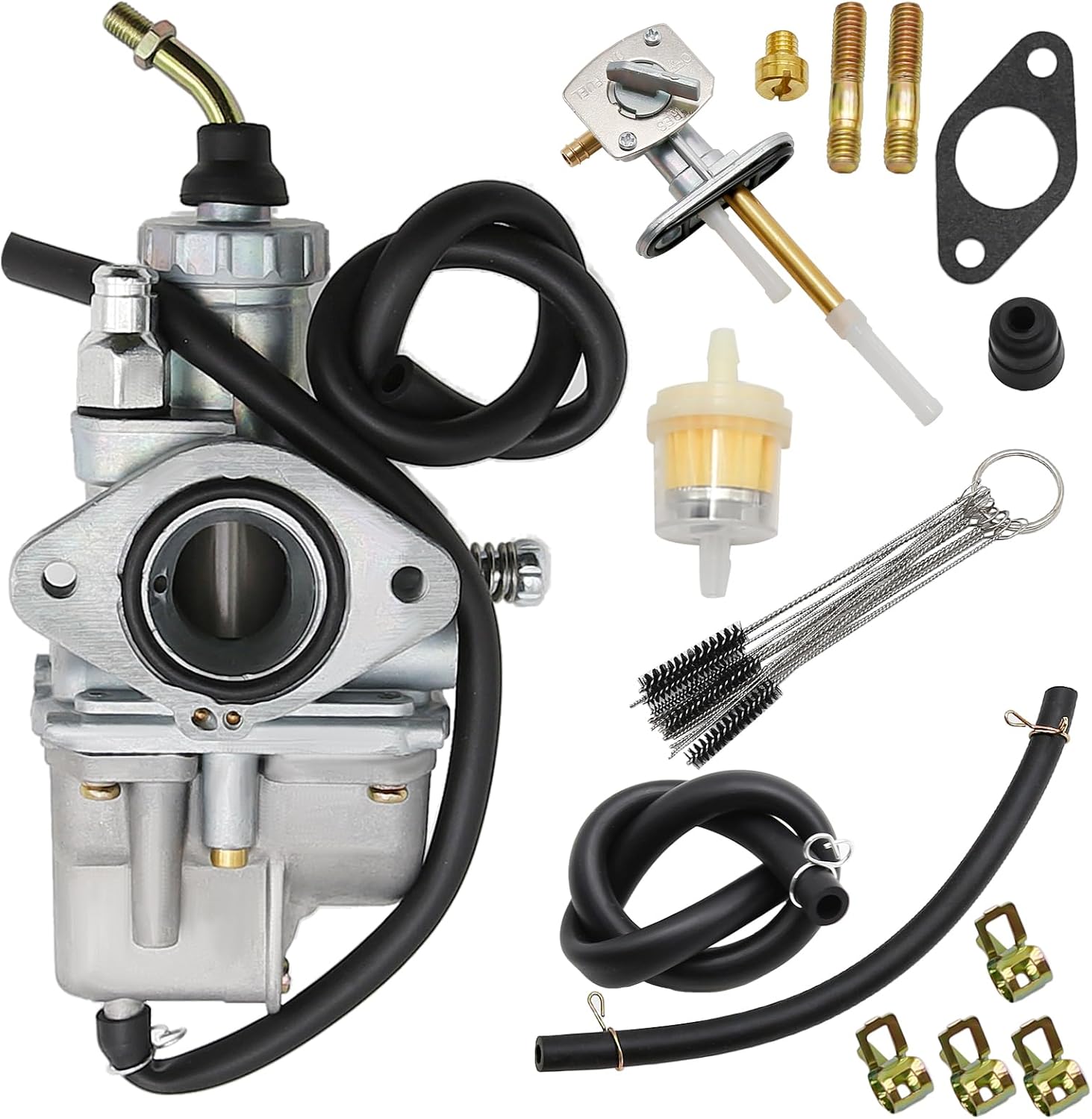 Anxingo Carburetor for Yamaha Timberwolf 250 YFB250 YFB carb 1992 1993 1994 1995 1996 1997 1998 1999 2000 (Carb)