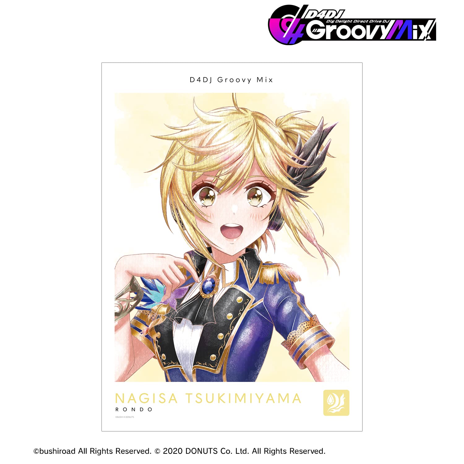 Amazon.co.jp: D4DJ Groovy Mix 月見山 渚 Ani Art aqua label 第2弾