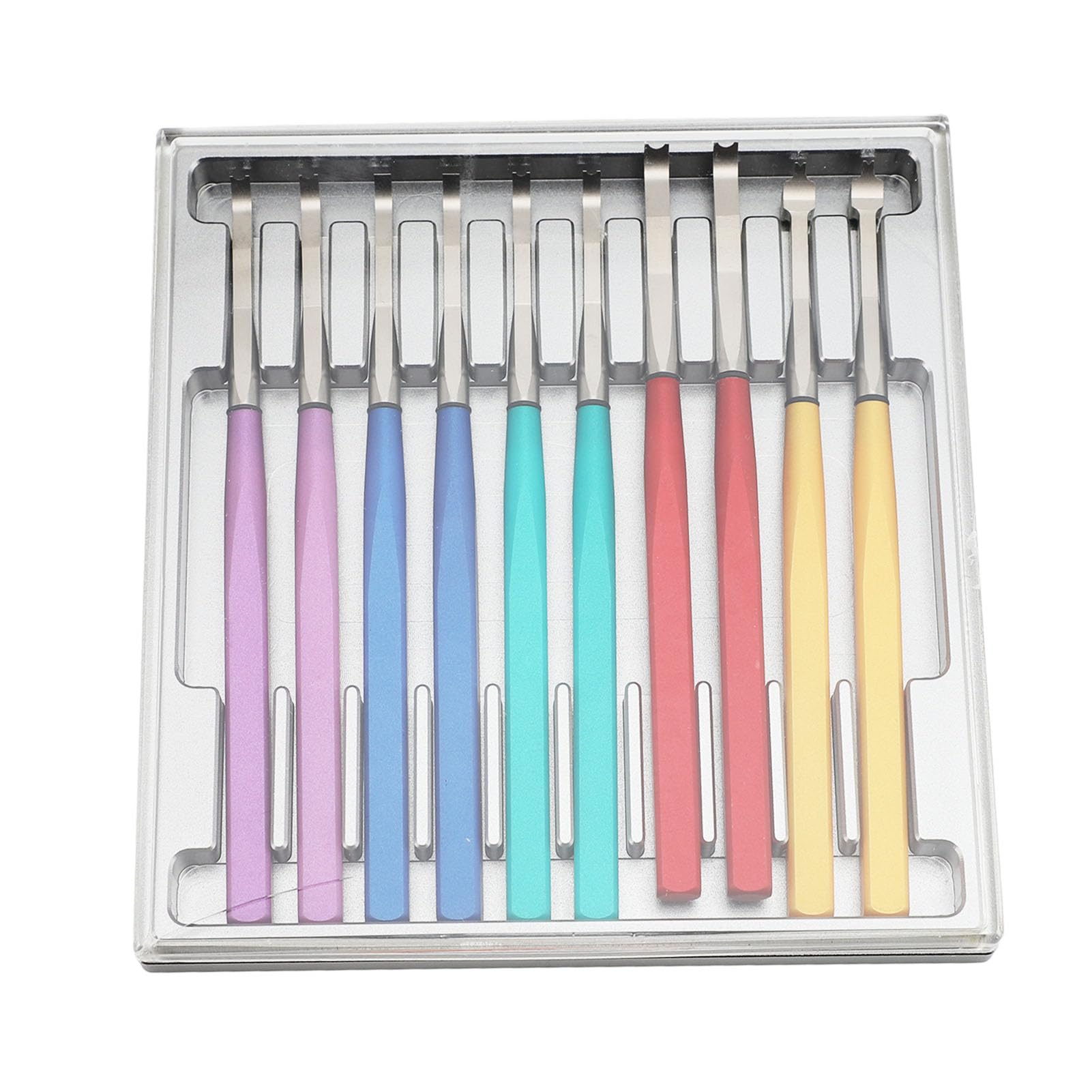 Fockety Kit de Reparación de Relojes, 10 Piezas de Extracción y Cambio de Tamaño de Eslabones de Reloj para Reemplazo de Pilas de Reloj, Juego de Destornilladores de Reparación de
