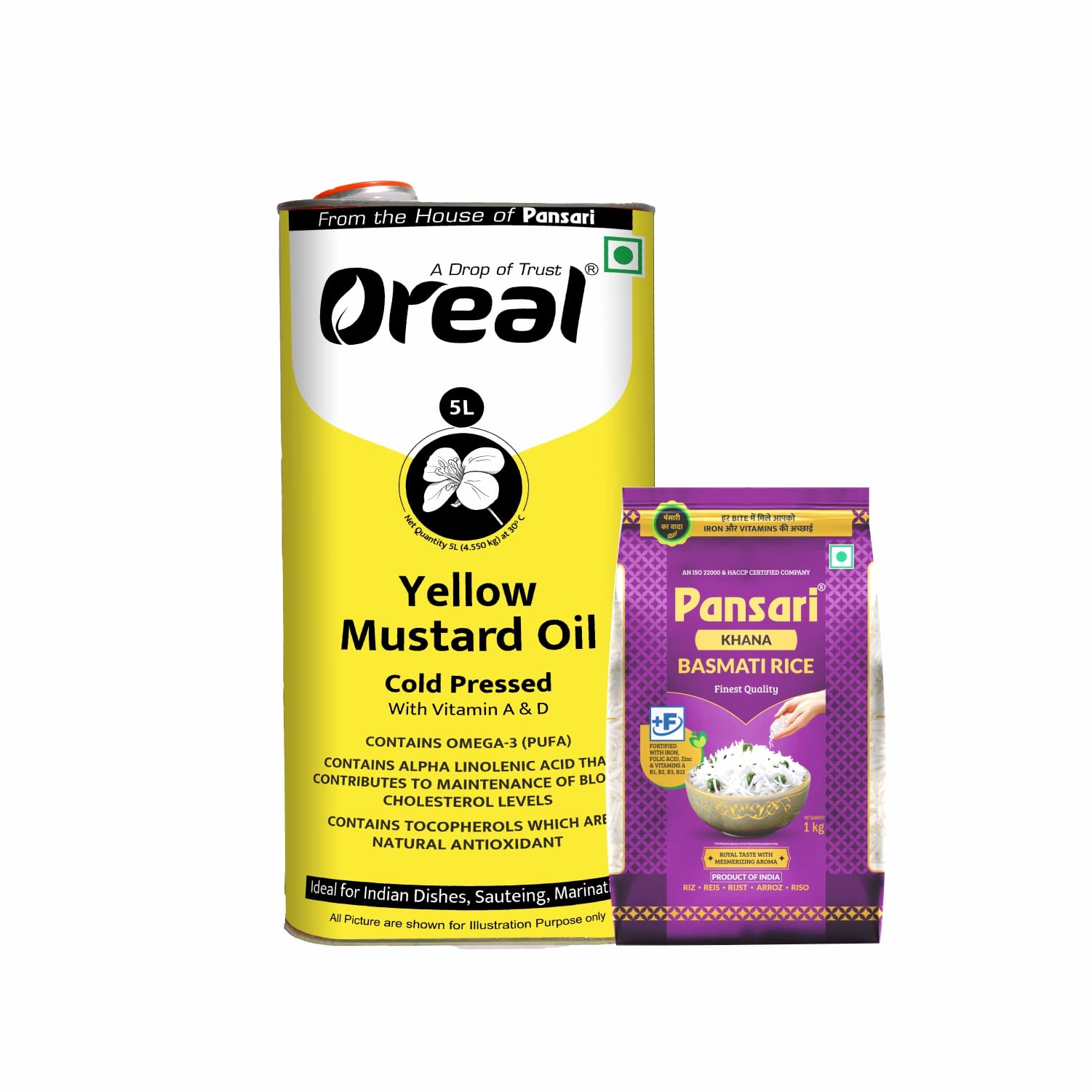 See full amazon price history chart for Oreal Pansari Combo,Mustard Oil 5 Litre with Free 1KG Pansari Basmati Rice Oreal Pansari Combo,Mustard Oil 5 Litre with Free 1KG Pansari Basmati Rice (B0C46HR6VF) Amazon Price History, Amazon Price Tracker