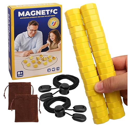Upgraded Magnetic Chess Game with 40 Magnetic Stones & 2