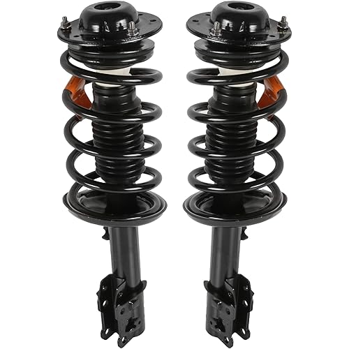MOSTPLUS 172199 Front Passenger Side Strut Spring Assemblies Shock Absorber Compatible for 2004-2011 Chevy Malibu (not Classic) / 2007-2009 Saturn Aura / 2005-2010 Pontiac G6 (Front Both Side)