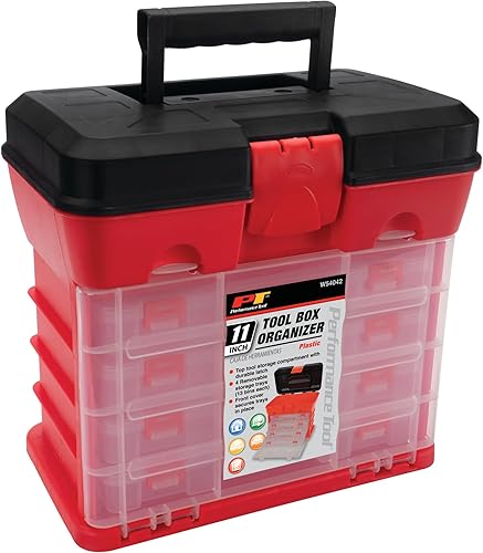 Miniatura 9 de Performance Tool W5994 Caja de munición de plástico griscaja seca (11.5 pulgadas de ancho, 5.25 pulgadas de profundidad y 7.2 pulgadas de alto)