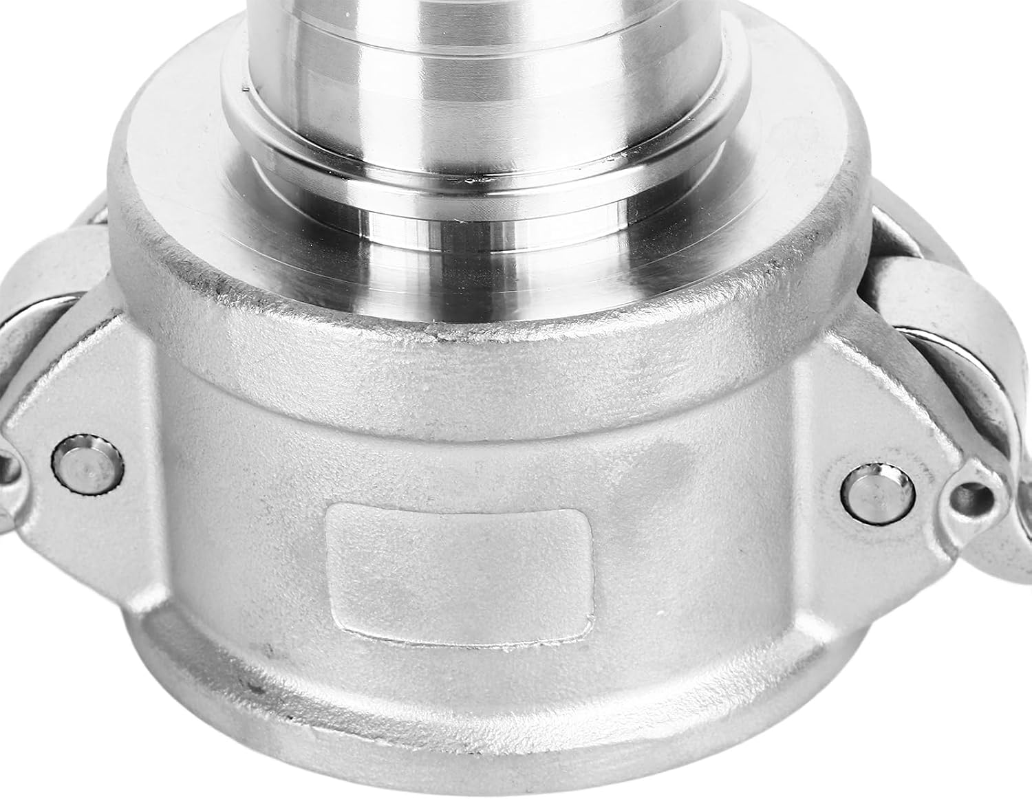1.5 in Stainless Steel Camlock Fitting, Female Quick Connect Hose Coupling, Heavy Duty Oil Pipe Camlock Joint for Industrial Piping and Automotive Maintenance
