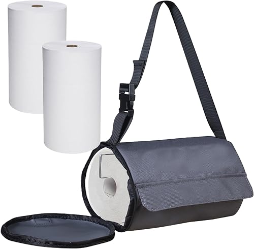 Soporte de papel higiénico colgante para acampar, cocina, impermeable, organizador de papel higiénico para automóvil, baño, protector de papel