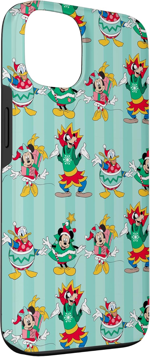 Disney Mickey Mouse & Friends Holiday Christmas Costumes Case for iPhone 13