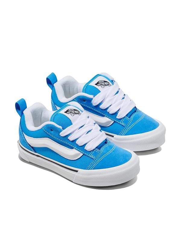 Vans Kids' Knu Skool Shoe - '90s Retro Puffy Fashion Sneakers, Boys & Girls by Vans - Used condition - Image 6