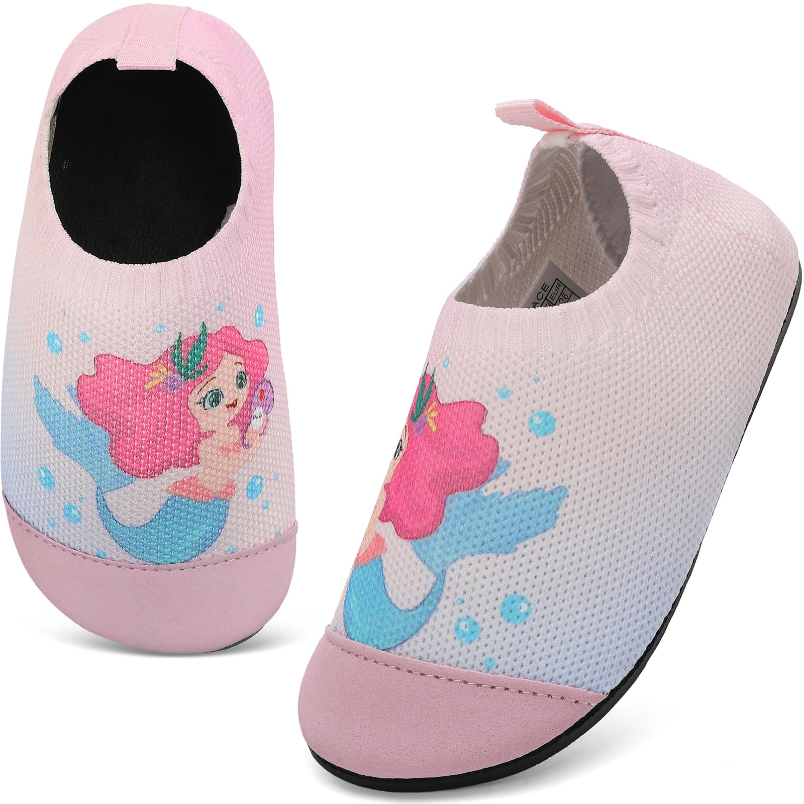 VOLHAL Hausschuhe Kinder Junge Leichte Rutschfeste Indoor Pantoffeln Mädchen Weich barfuss für Lauflernschuhe Kindergarten Slippers