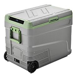 EUHOMY 12 Volt Refrigerator 58QT Electric Cooler Usable Battery Car Refrigerator 0 68 12V Fridge 12 24V DC