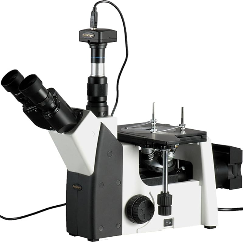 50X1250X Inverted Trinocular Metallurgical Microscope + 3MP Camera