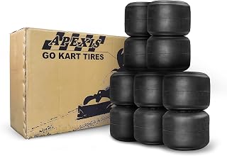 APH3 11x7.10-5 Rear Go Kart Slick Tires, 4-Ply, Medium compound, Tubeless (10 Pcs)