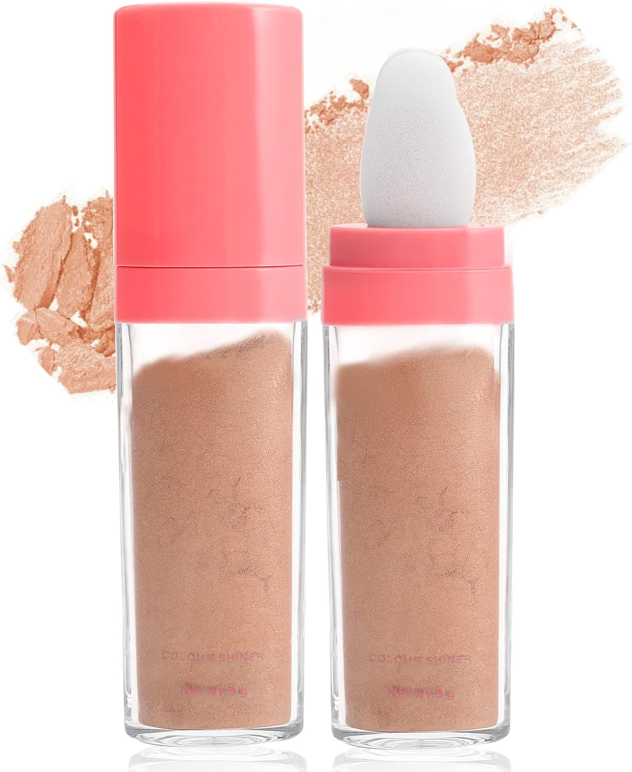 Boobeen Shimmer Powder Makeup Face Highlighter Powder Makeup