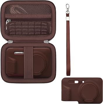 Case for KODAK PIXPRO FZ55 16MP Compact Digital Camera, Brown