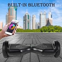Vista 6 de VEVELINE Hoverboard,Self-Balancing Hoverboard with Bluetooth and LED Lights for Kids Ages 6-12