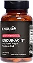 ENDUR-ACIN - Niacin B3 - ER (Extended Release) 500 mg - Nicotinic Acid - Healthy Heart & Cholesterol Balance Supplement - Low-Flush High-Potency Niacin with 4–8 HR Timed-Release Matrix - 200 Tablets