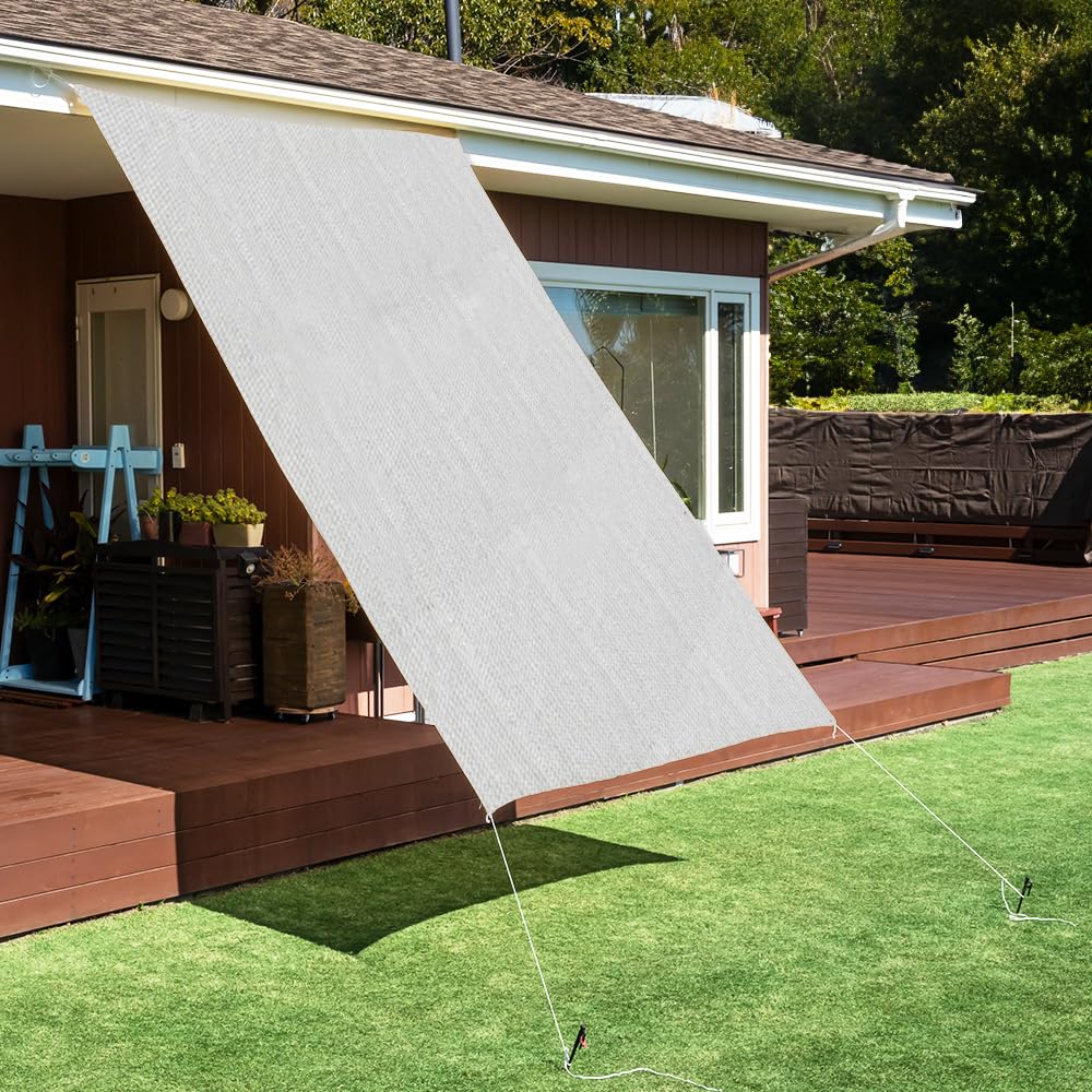 Amazon.co.jp: アイリスプラザ 日よけ シェード 2m×3m グレー クール