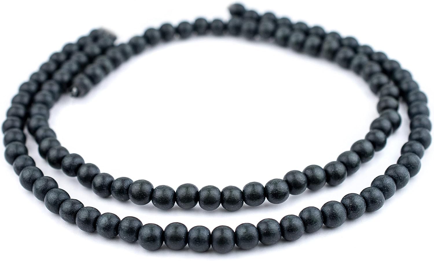 The Bead Chest Silver Baule Beads, African Tribal Brass-Plated Flat Tabular Ethnic Ivory Coast Jewelry Making Supplies for Necklaces and Bracelets