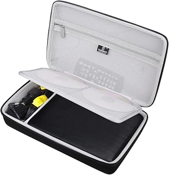 Tourmate Hard Storage Case for PJGCWB/FANGOR/HotHat/YOTON 9.5" Portable DVD Player, Portable EVA CaseBox for Sale Black