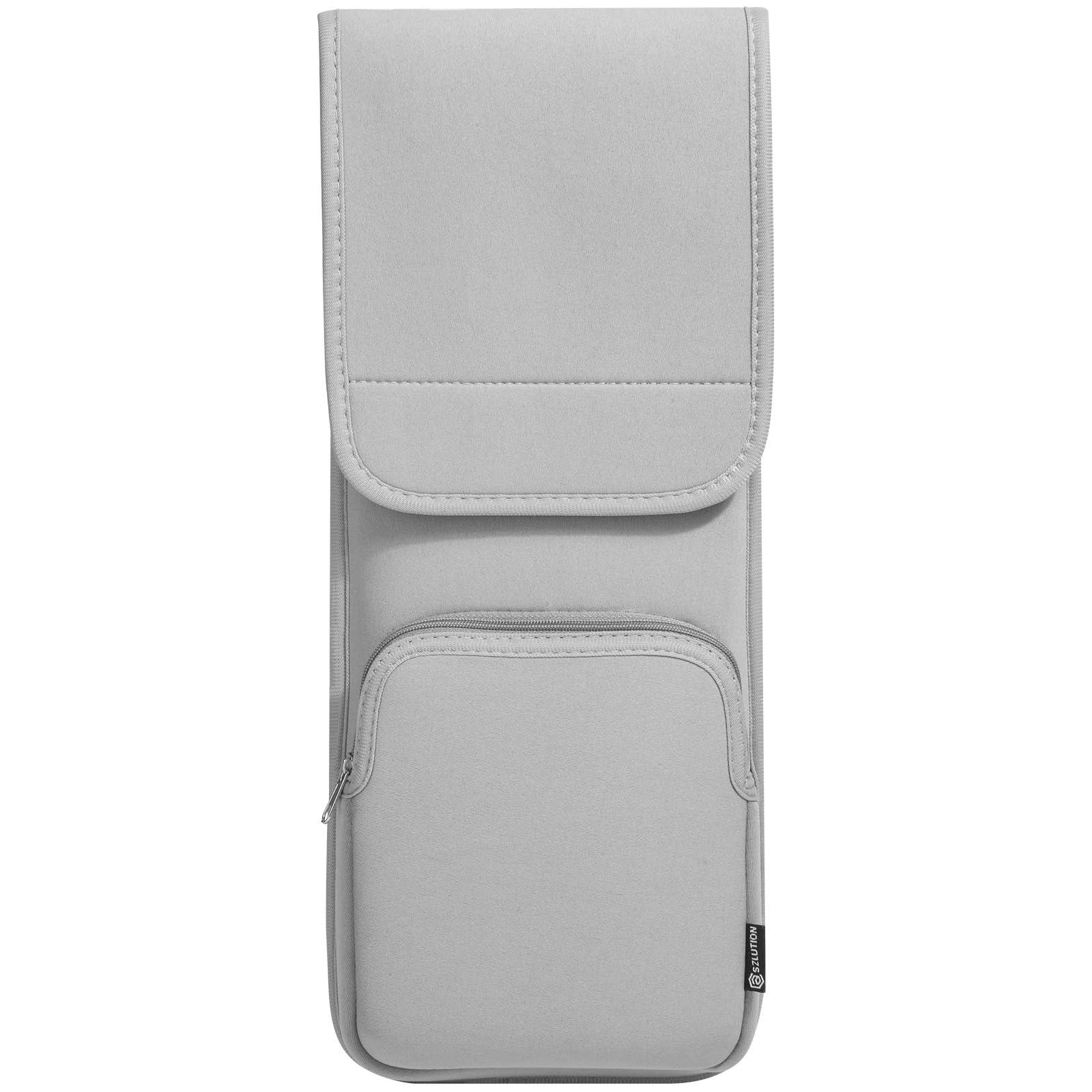 CasZLUTION Keyboard Sleeve - Travel Case for Wireless Slim Full-Size Keyboards, Up to 17.7 Inches, Neoprene Protective Case with Mouse Storage Pocket