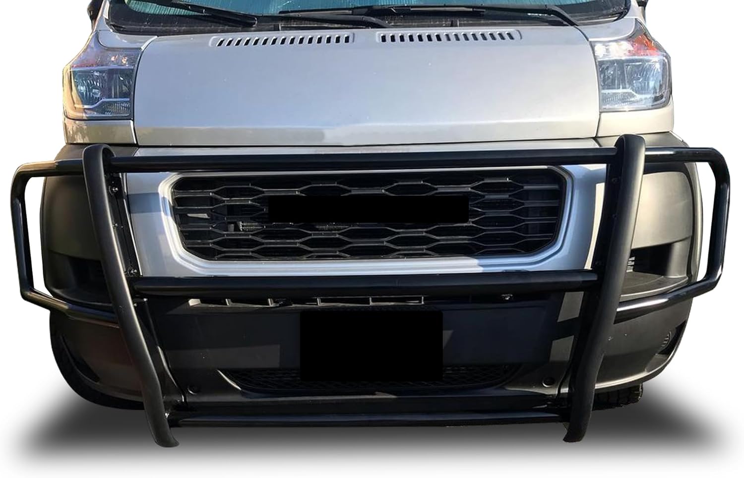 Black Horse Off Road Spartan Grille Guard Modular Black Compatible with 2014-2023 Ram Promaster 1500/2500/3500 (Excl.Rebel & Warlock Trims)-17DOPRMA