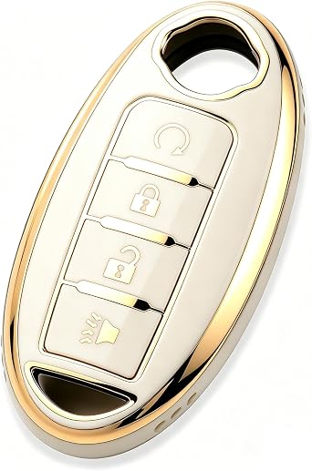 Key Fob Cover Fit for Nissan Altima Rogue Sentra Pathfinder Frontier Maxima Titan Armada Versa Smart Key