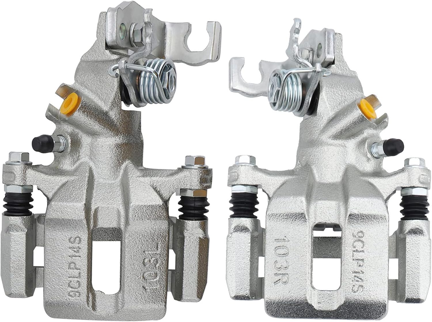 MAYASAF 19B2068 19B2069 Rear Disc Brake Caliper Both Side Caliper Assembly Fit 1998-2007 Honda Accord, 2004-2008 Acura TSX Base