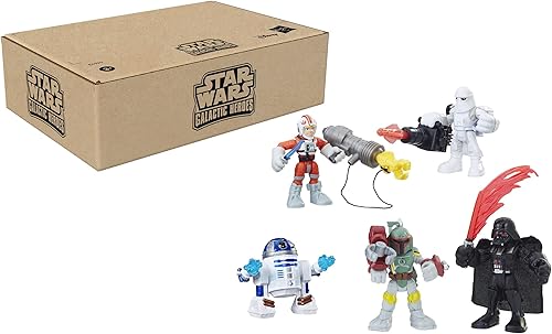 Miniatura 2 de STAR WARS Multipack de héroes galácticos (los estilos pueden variar)