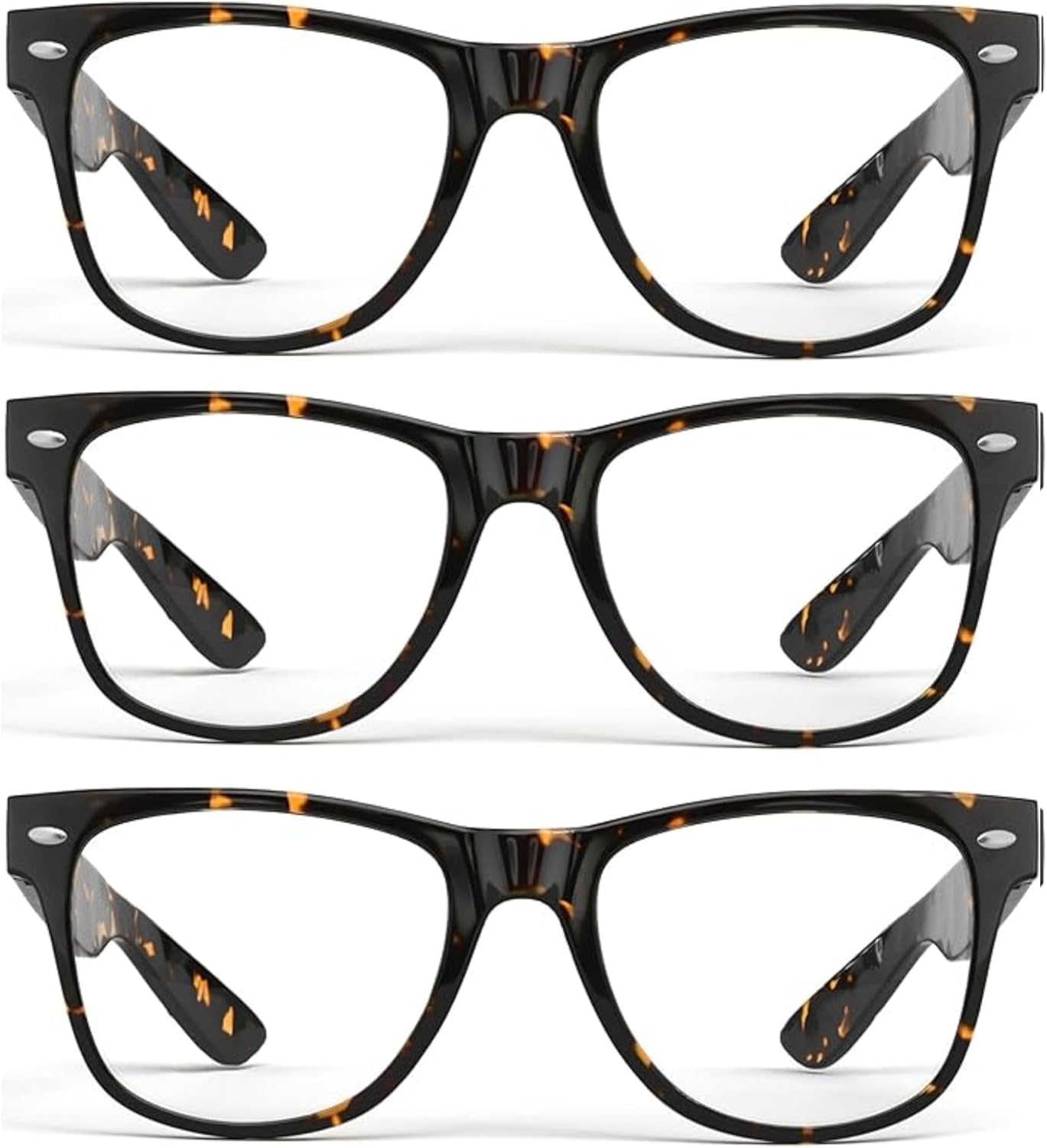 GRINDERPUNCH Blue Light Reading Glasses High Magnification Strong Reading Power Readers For Men Woman