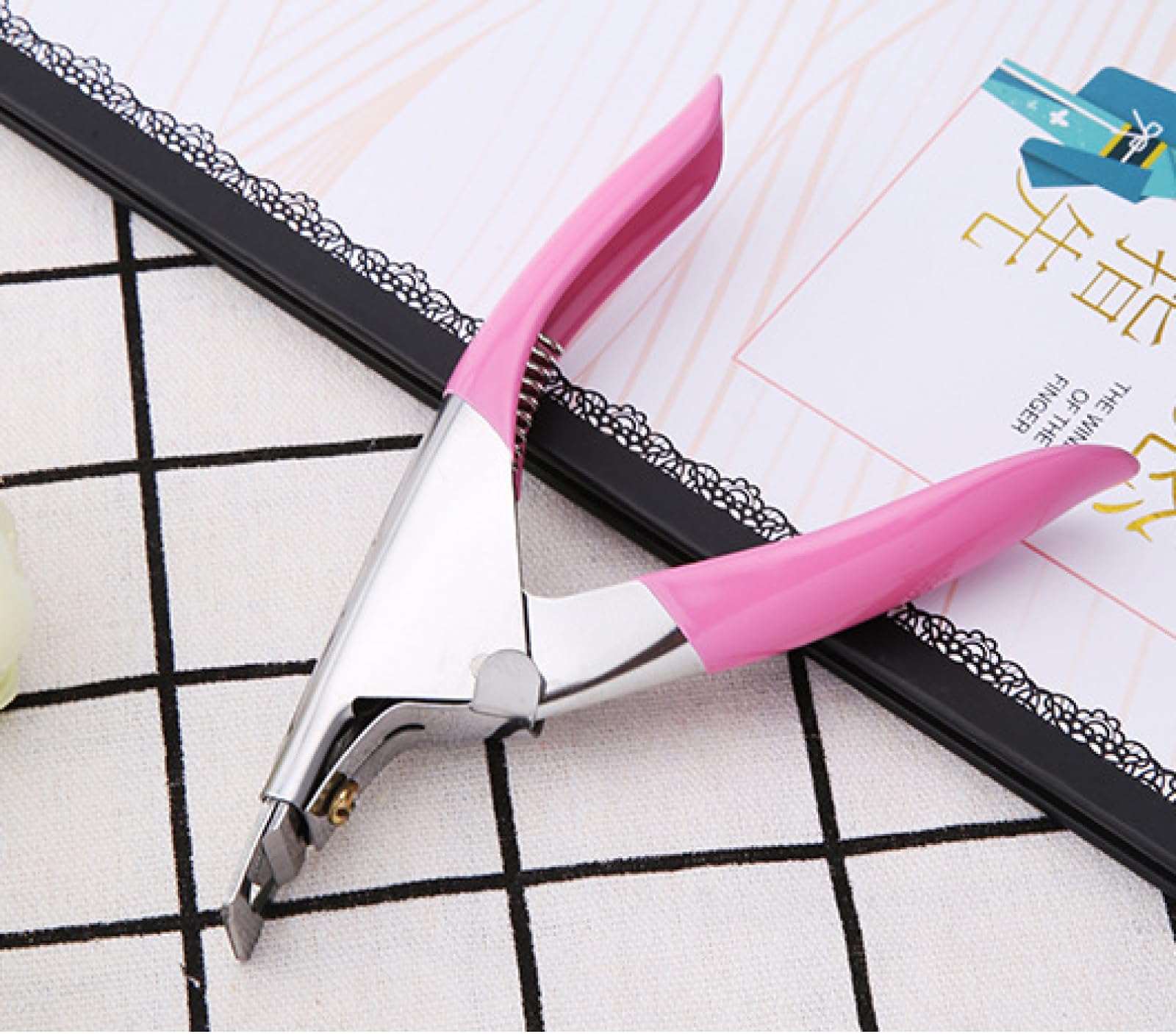 Professioneller Nagelknipser, Maniküre-Pediküre, Clip-Werkzeug Mit Scharfer Klinge, Acryl-Nagelknipser Für Acrylnägel, Künstliche Nagelspitzen, Salon, Heim-Nagelkunst, Pflaume
