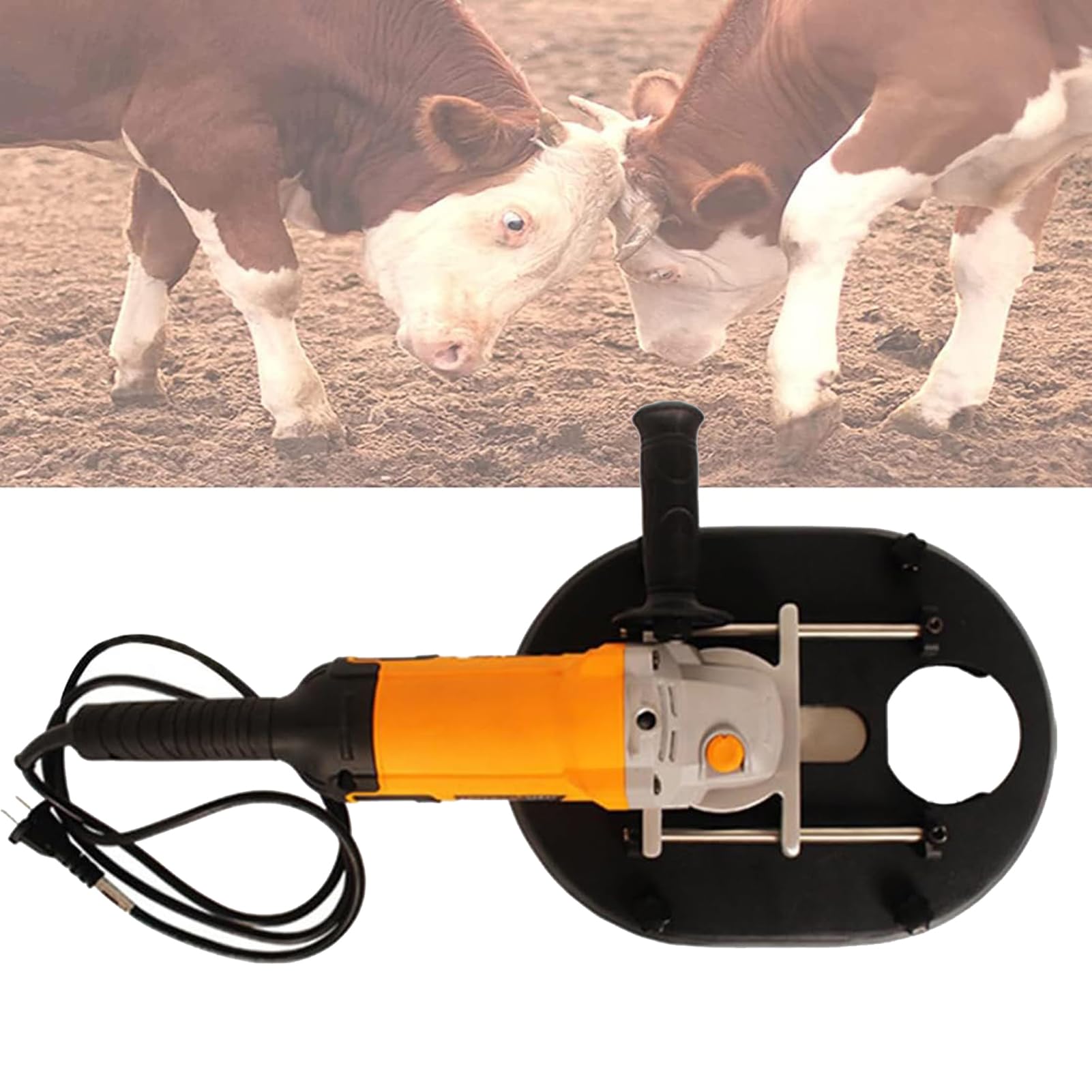 ZTCHSENZT Electric Dehorning Tool for Livestock: Painless Horn Cutter for Veterinary, Farm, and Ranch Use,C