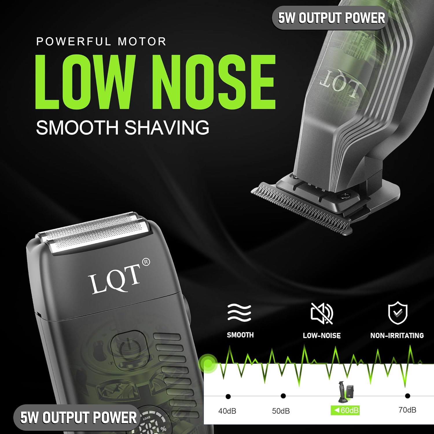 Cordless Hair Trimmer for Men Electric Razor Face Shavers for Body Nose Ear Professional Hair Clippers USB Rechargeable Trimmer for Men's Gifts