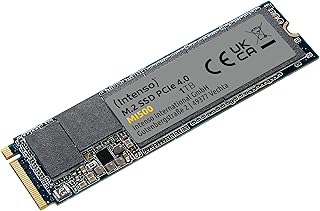 Intenso MI500 1TB NVMe SSD, M.2 Internal SSD, PCIe 4.0 Gen4x4, 5300MB/s Read, 4500MB/s Write, Solid State Drive, 1TB