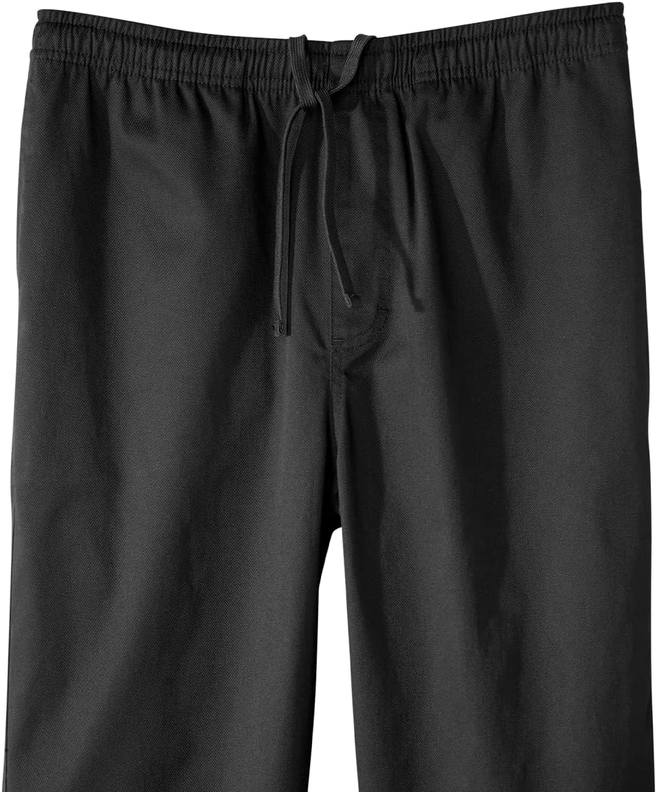 Silverts Men’s Adaptive Elastic Waist Pants Assisted Dressing Elderly Clothing Nursing Home Rehab Pull On Pants