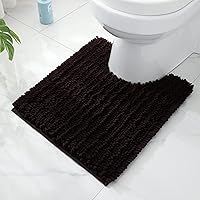 Vista 17 de FLOLEOPA Alfombras de baño de microfibra suave y esponjosa, tapetes de baño absorbentes, antideslizantes, lavables a máquina y de secado rápido