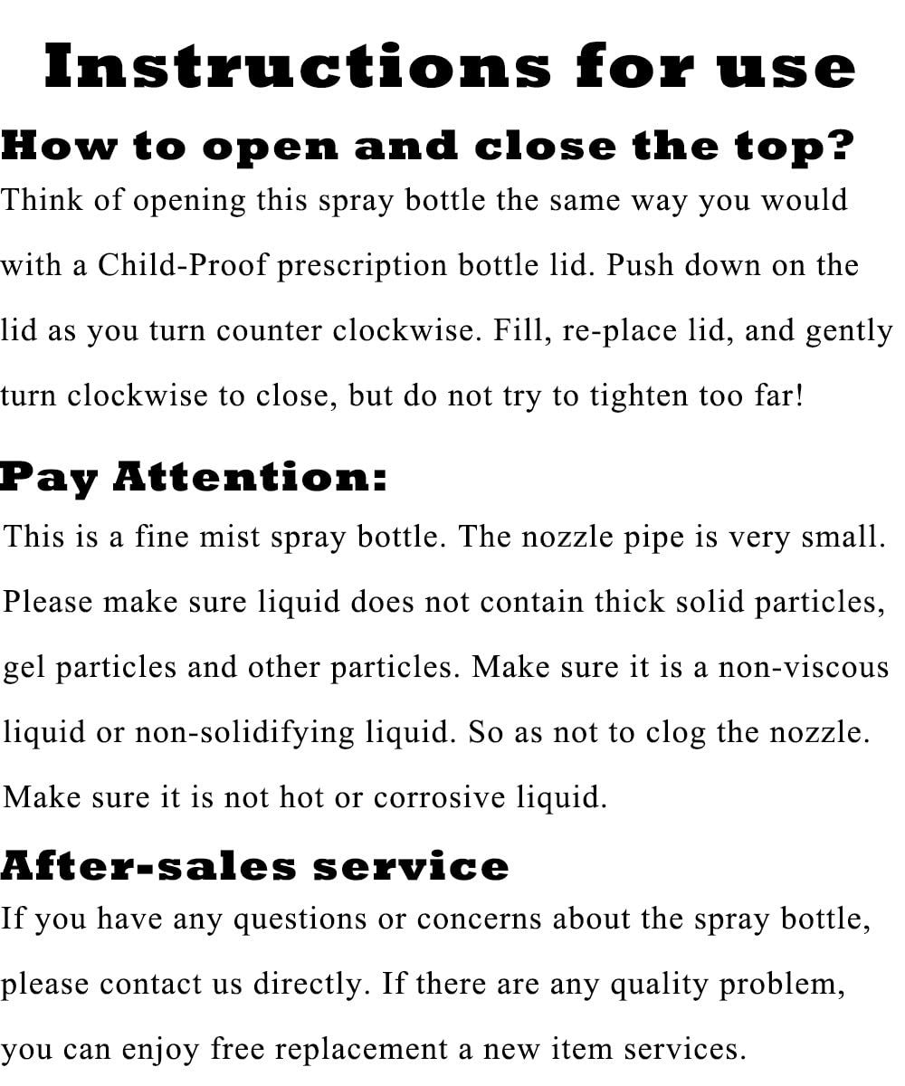 500ml Plant Mister Spray Water Bottle Most Atomizer Sprayer Misting Beauty Fine Sprinkling Can for Hair Clear 16 oz