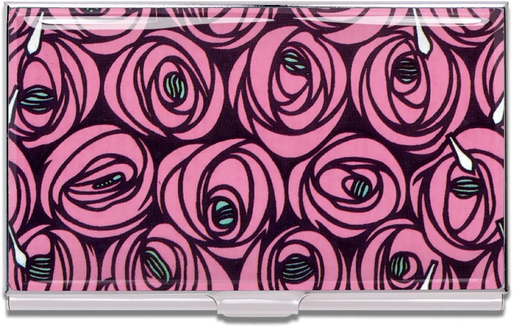 Acme Studios Roses and Teardrops Business Card Case by Charles Rennie Mackintosh (CCM02BC)