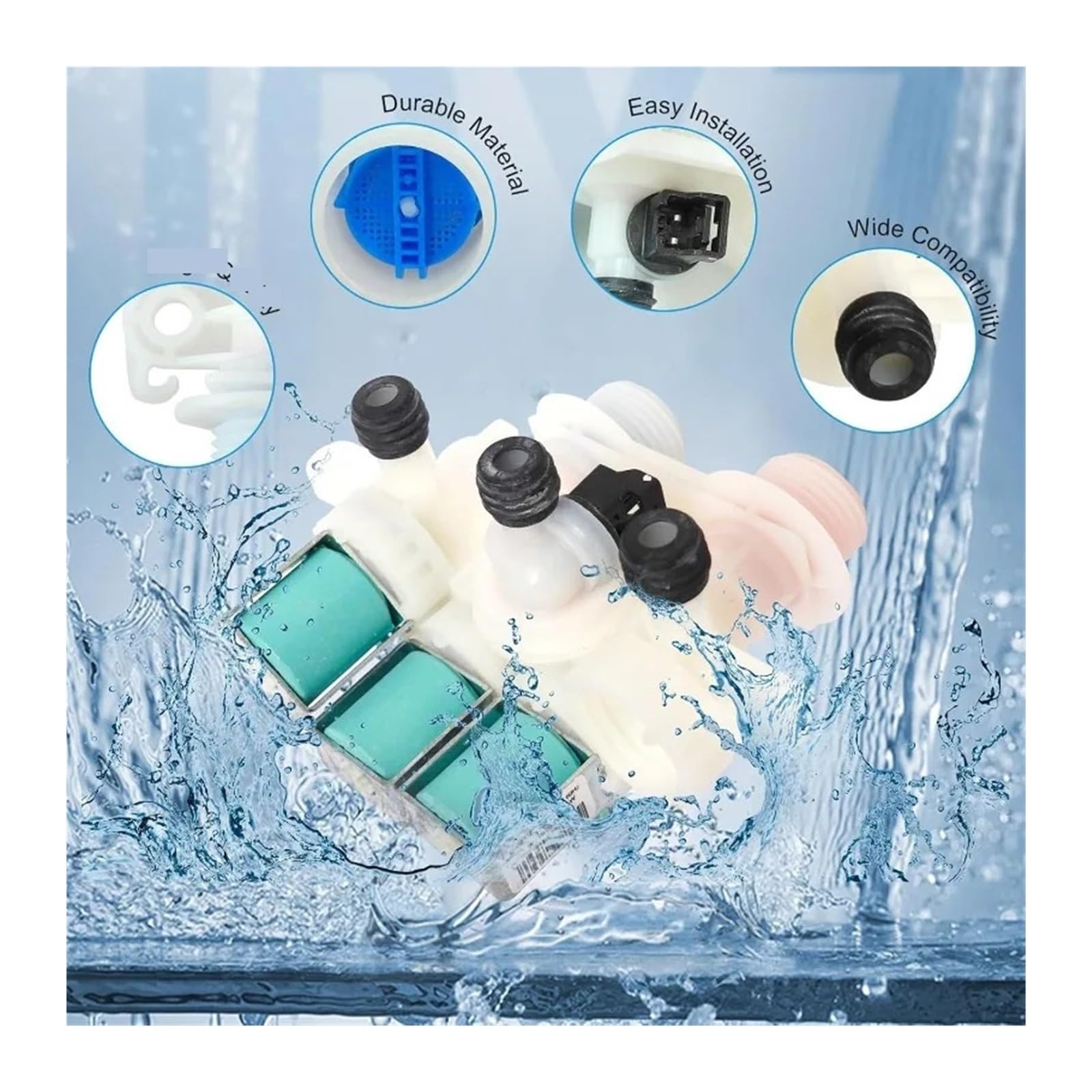 Válvula De Arandela W11220230 W11096268, Compatible Con Kenmore