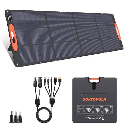 SOKIOVOLA N-Type 16BB Portable Solar Panel product photo (Solar Chargers) — ScooterReviewPro review