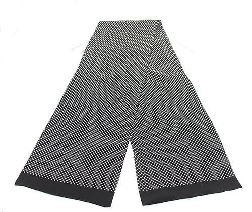 Andantino 100% Silk Oblong Scarf For Men 61 Inch*10.2 Inch Double-Sided Thin Long Shawls For Head And Neck With Gift Packed  thumb #5