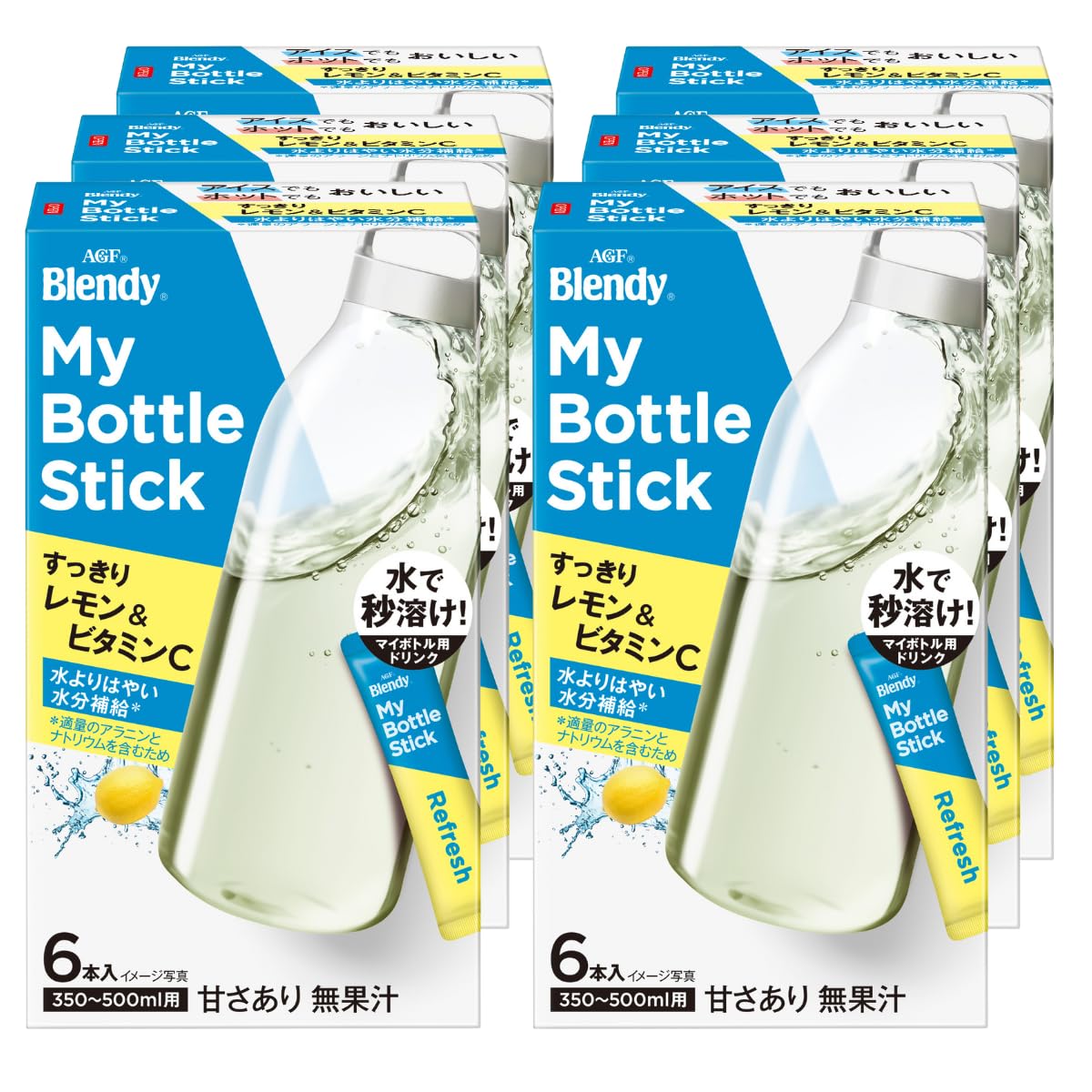 AGF Blendy My Bottle Stick Lemon Vitamin C 36 Sticks Made in Japan