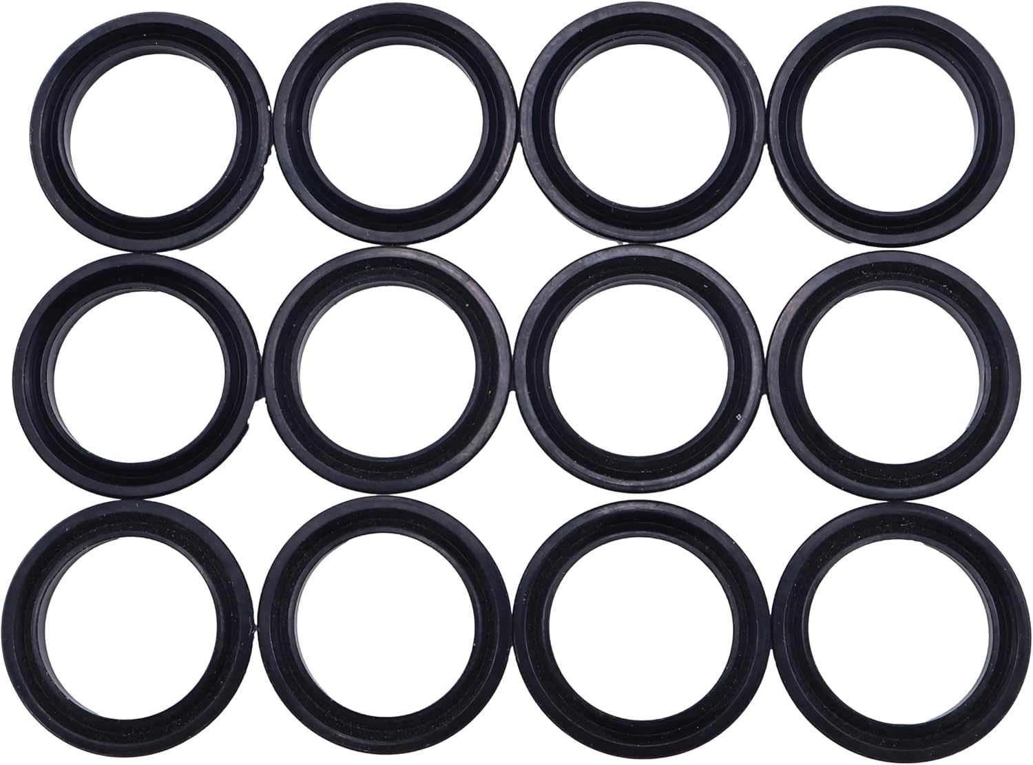 JZGRDN 12PCS Spool Seal 25/975703 25/221208 Compatible with JCB Backhoe Loader 1400B 1550B 1600B 1700B 214 215 216 217 3C 3CX 3D
