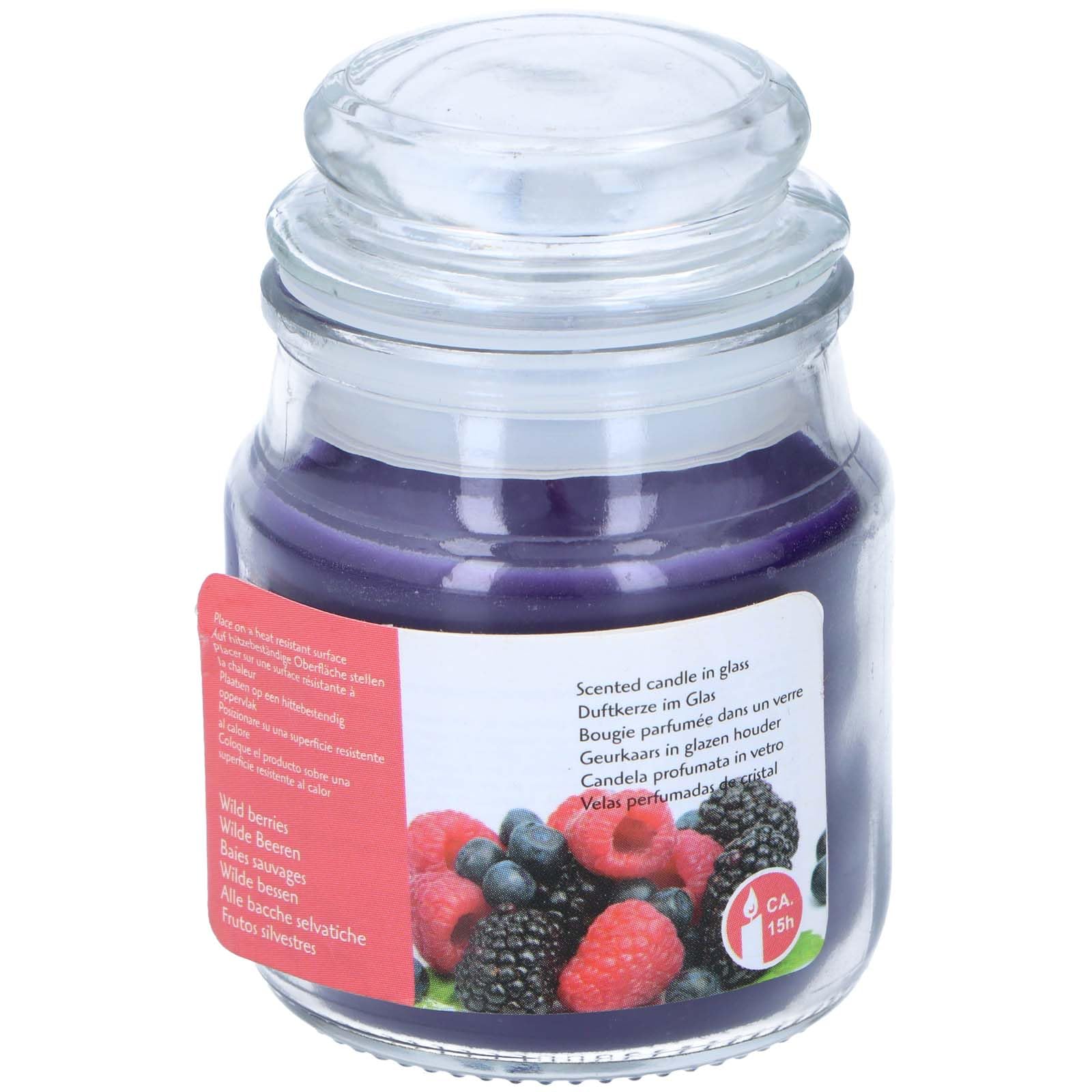 48 velas aromáticas en tarro con tapa, 12 aromas diferentes