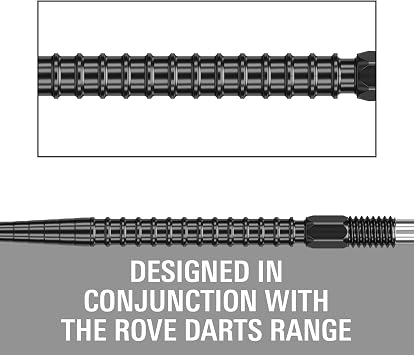 Target Darts Swiss Point Dart Points, Chrono (3 Pack Set of Tips) 26MM/30MM/35MM/40MM Gold/Silver/Black | Change Dart Points, Swiss Storm Points, Professional Darts Accessories