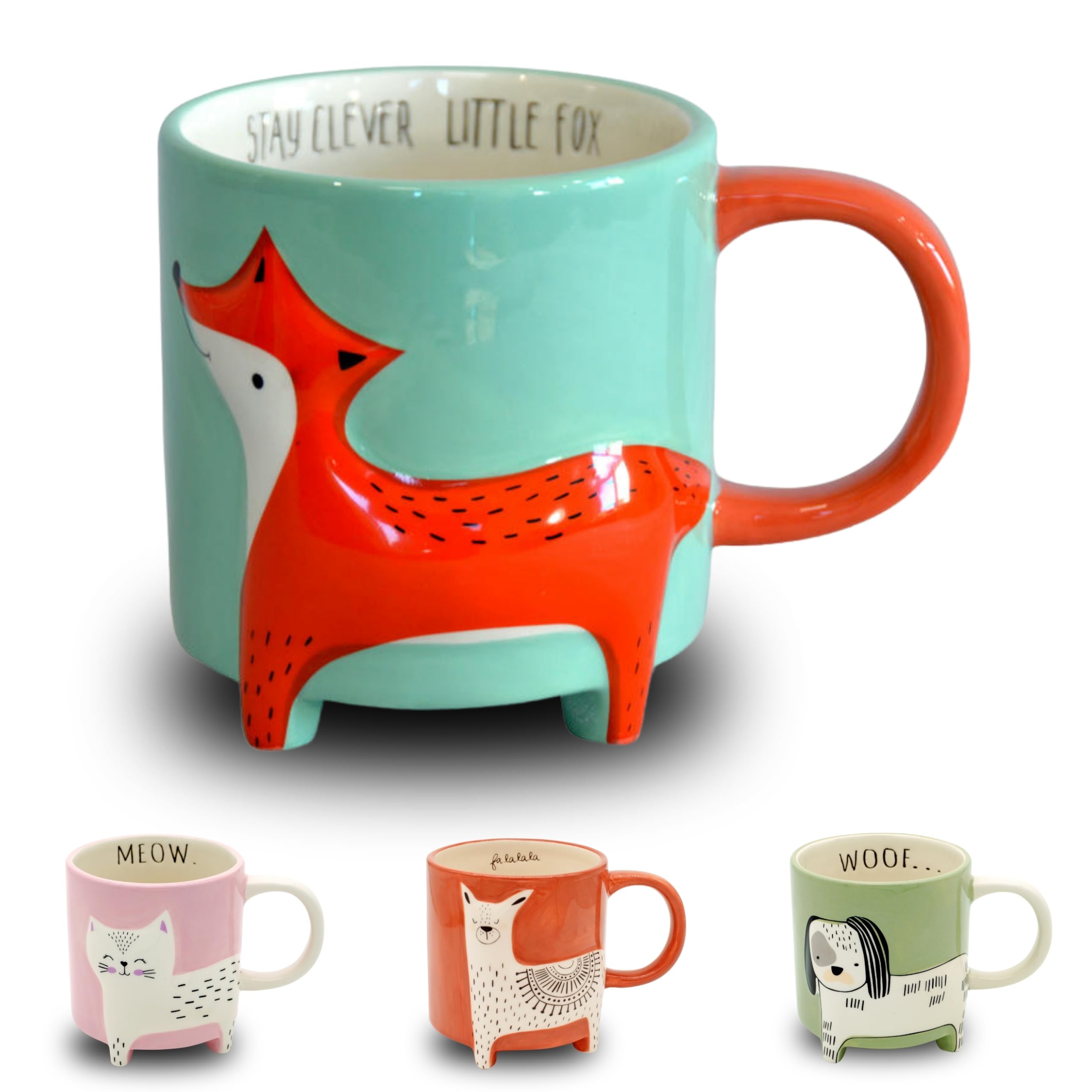 Winkee - Pet Friends Tasse à Café | La Jolie Tasse à Café Et à Thé En