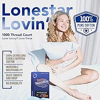 Vista 2 de TEXAS LINEN CO. Juego de 4 fundas de almohada de algodón egipcio premium tamaño estándar/queen - Fundas de almohada de lujo de algodón de alto Gris