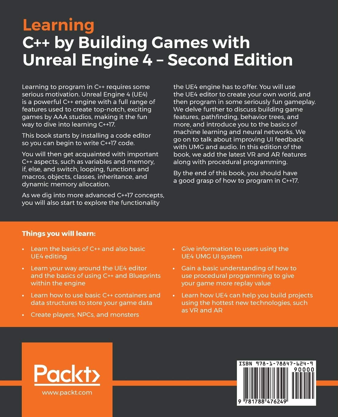 Learning C++ by Building Games with Unreal Engine 4: A beginner's guide to learning 3D game development with C++ and UE4, 2nd Edition (English Edition)